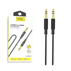 Foneng AUX Audio Cable BM23 3.5MM to 3.5MM 1m Black Foneng AUX Audio Cable BM23 3.5MM to 3.5MM 1m Black